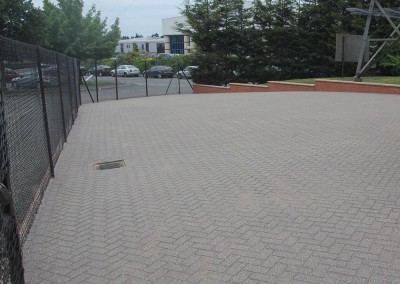 Courtyard After Cleaning
