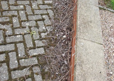 Kerb Before Cleaning