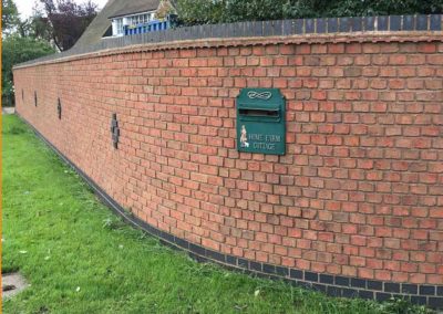 Brick wall cleaning by Stonewash - after