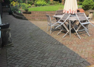 Patio Before Cleaning
